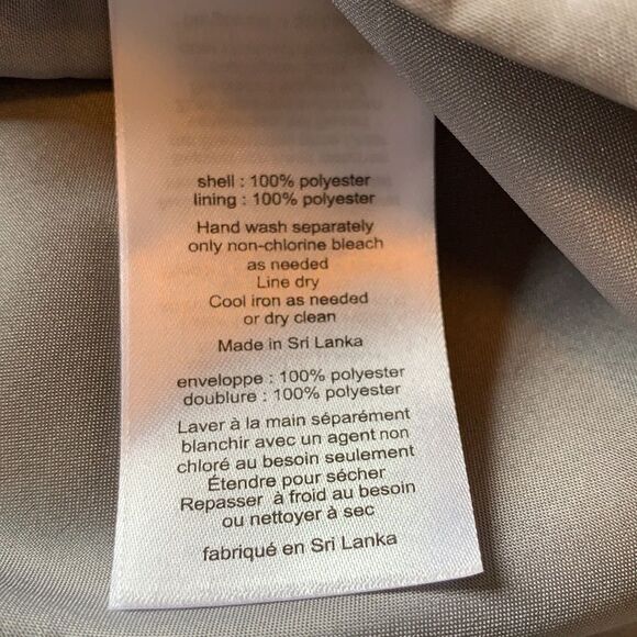 DAVID’S BRIDAL Women’s Satin One Shoulder Special Occasion Dress Silver Size 12 - Picture 13 of 13